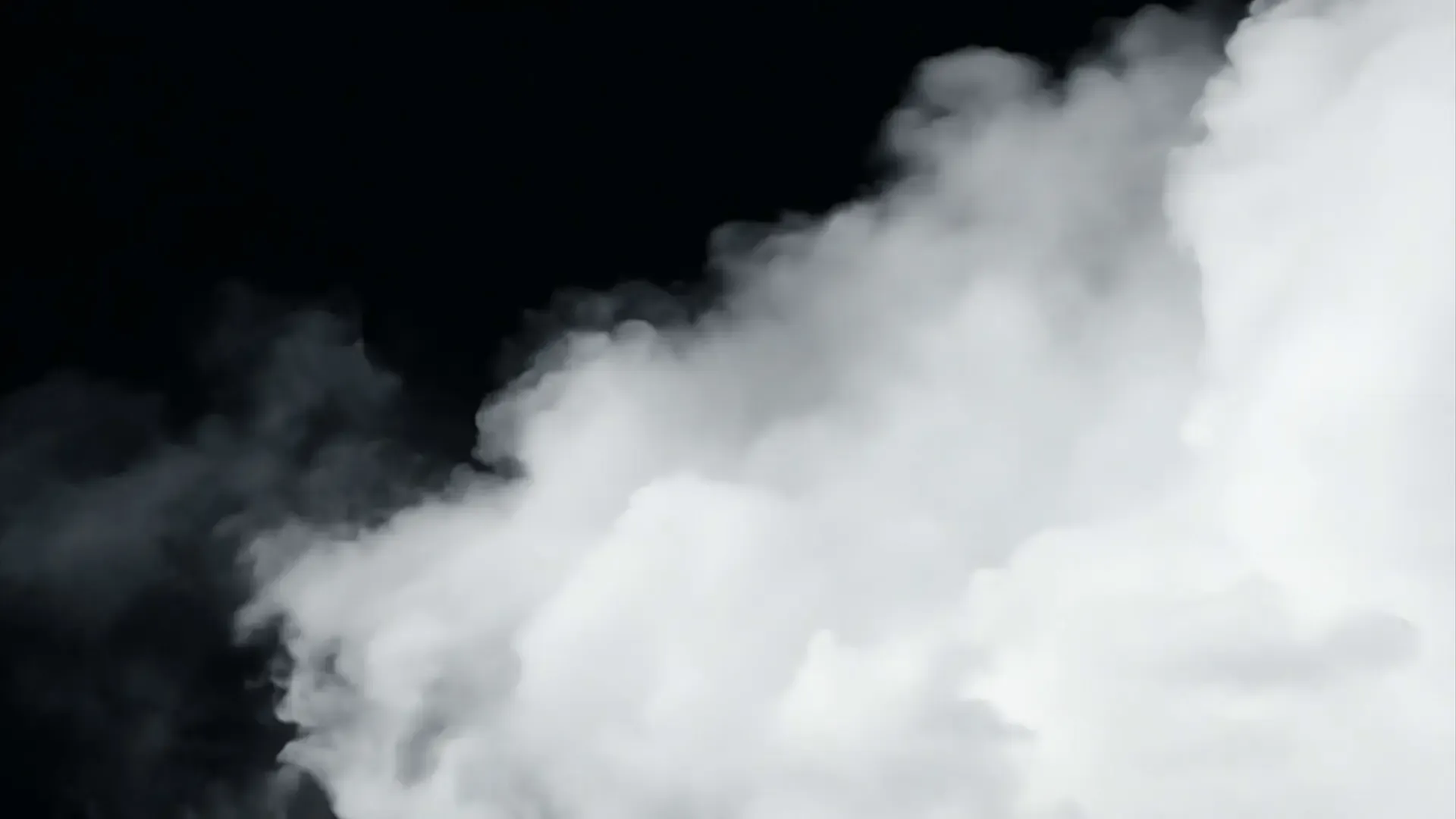 Soft White Smoke Cloud Filmic Fog Overlay